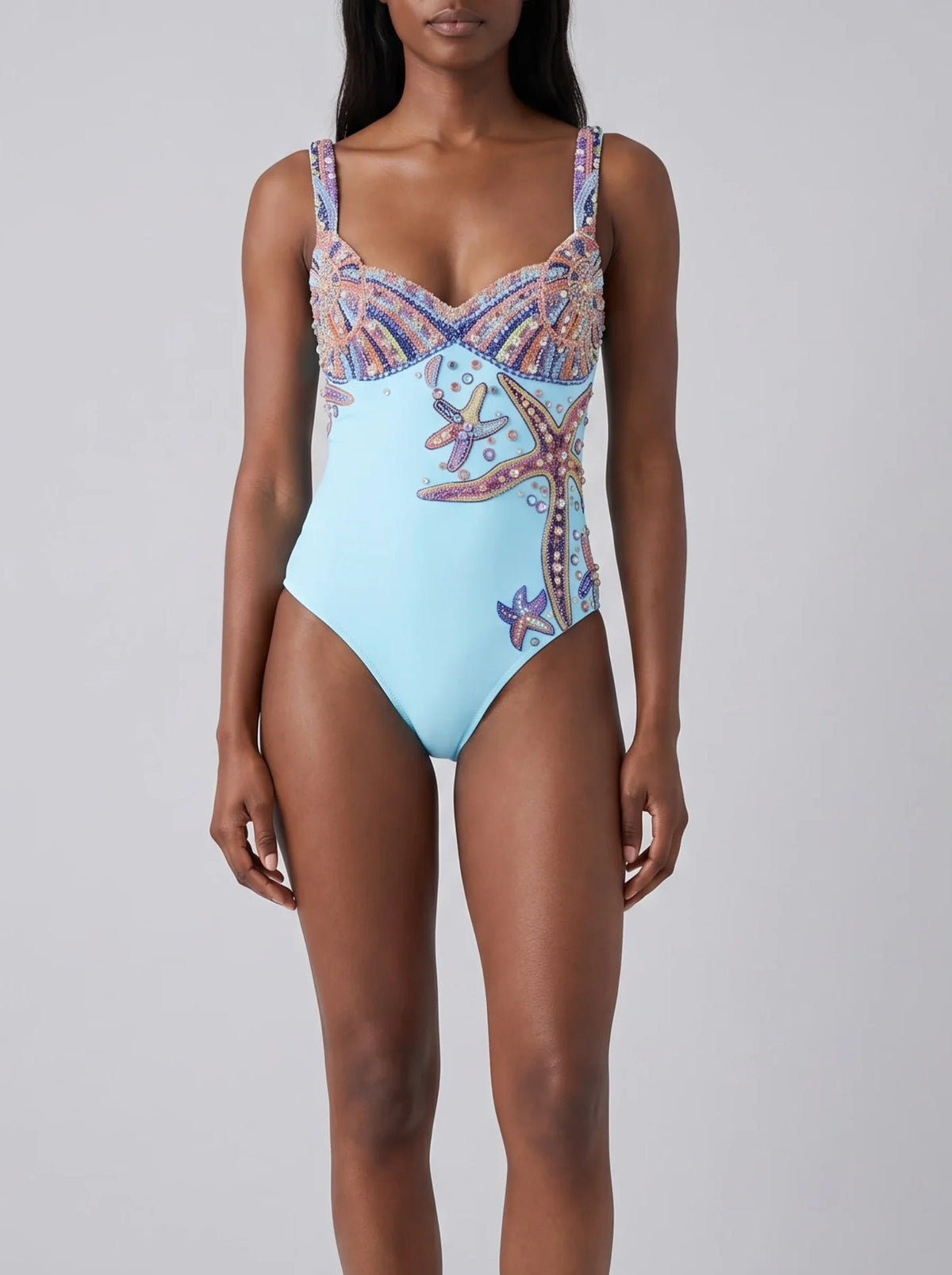 Selene Sea Shell Swimsuit Multi Color