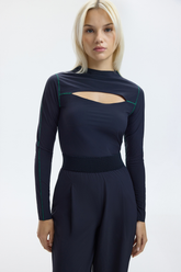 CUT-OUT TOP – TECHSILK – EVERYDAY TOP