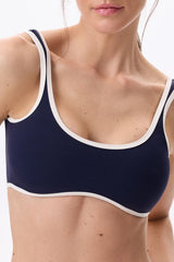 WAVE BRALETTE - NAVY
