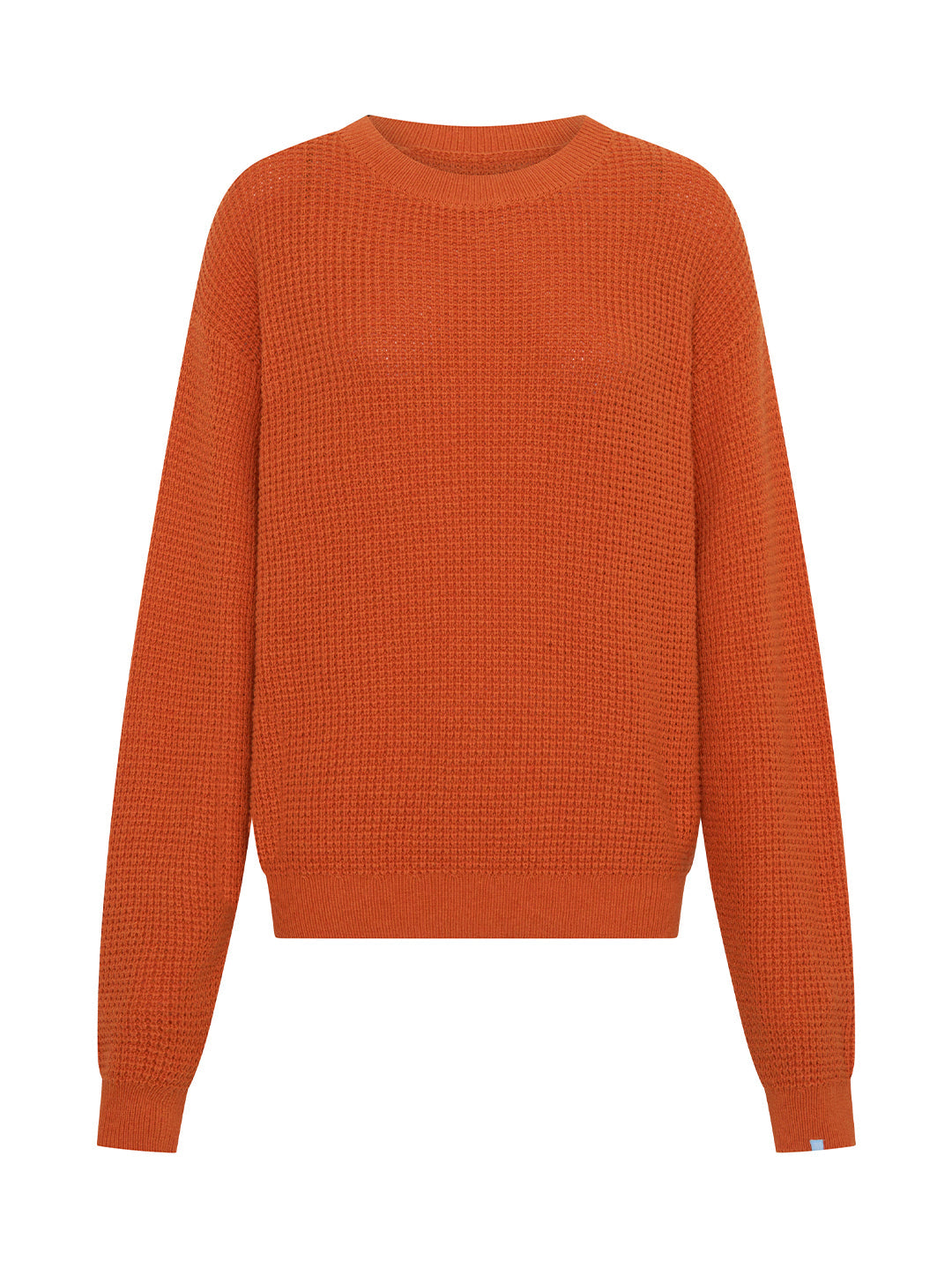Forma Waffle Knit - Burnt Orange