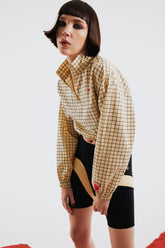 Parachute Crop Sweat - Chino Green