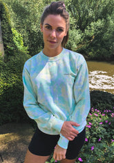 Tie-Dye Lemon + Mint Sweatshirt