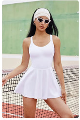 White Tennis Dress 🎾