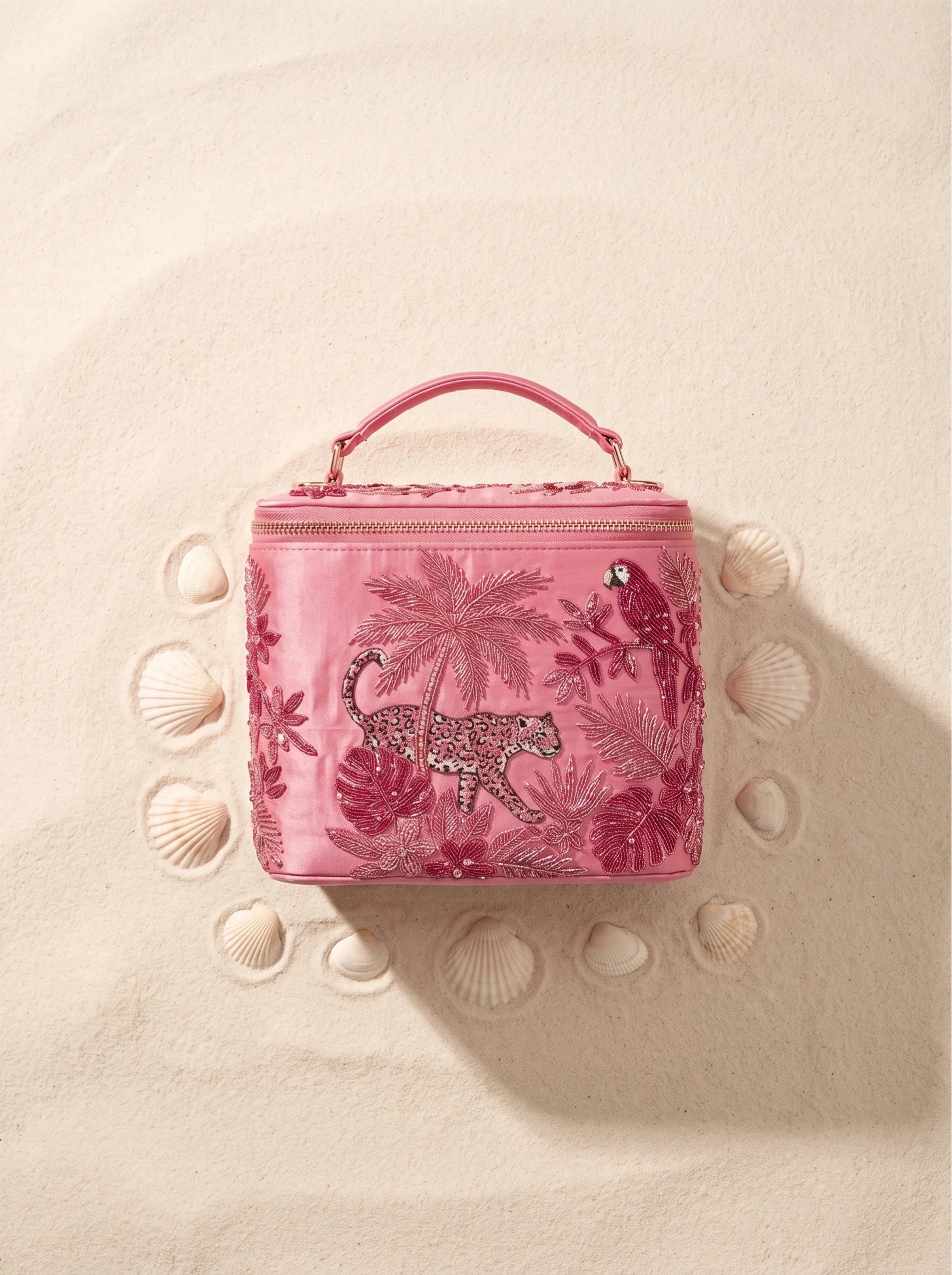 Tropical Pink Vanity Bag