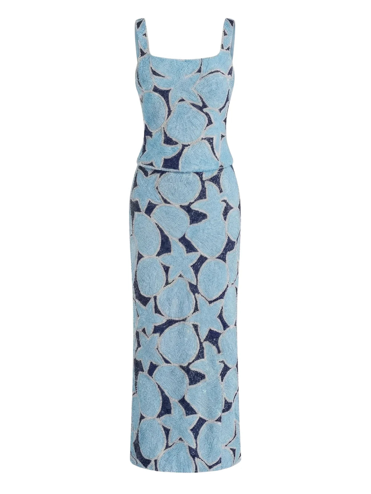 Sea Moscow Long Co-Ord Top Multi Colour