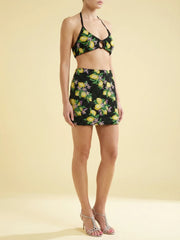 Lemon Blossom Bikini Co-Ord Skirt