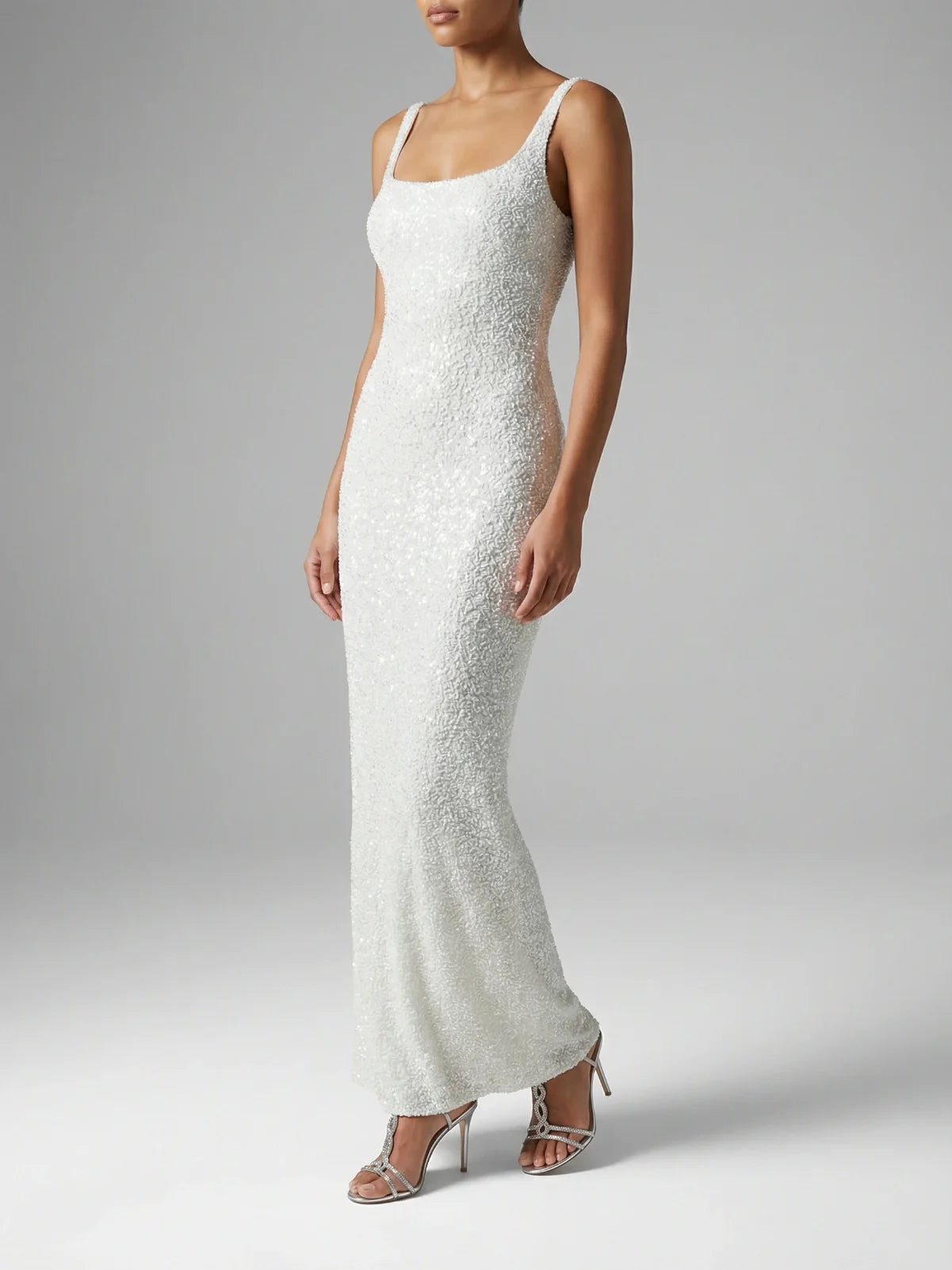 Sofia White Long Dress