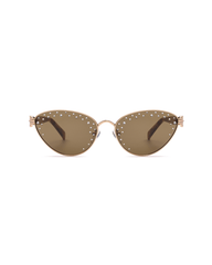 Oceanus X SOJOS Darling Sunglasses Brown