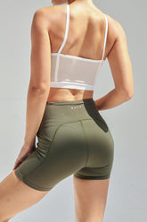 NEW AirRise Perform Pocket Shorts - Dark Olive Green