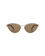 Oceanus X SOJOS Darling Sunglasses Brown