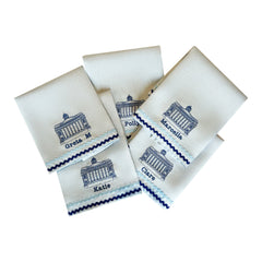 Stitched House Napkins | Set of 10