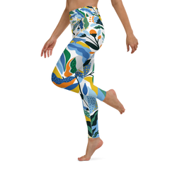 High Waist Yoga Leggings in Leopards Jungle