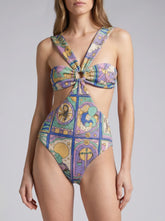 Dara Celestial Cut-Out Swimsuit