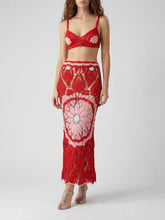 Red Bella Crochet Top