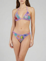 Disney | Oceanus Sea Lilac Fully Beaded Bikini Top