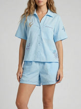 Oceanus X It's 9pm Matilda Blue Embroidery Set