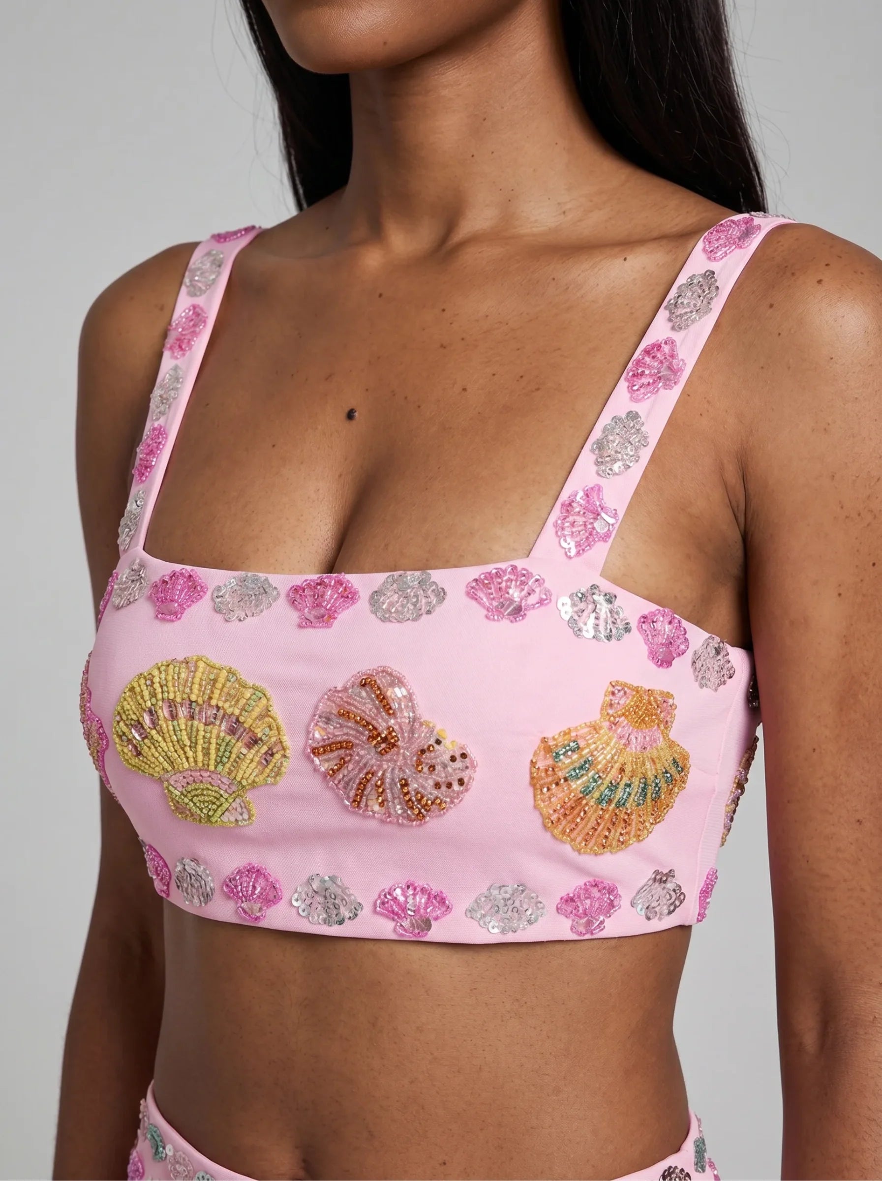 New York Hand-Embroidered Top