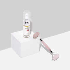 Rose Quartz Dual Action Roller