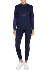 July 5:45 Fleece Jumper Blue Purple