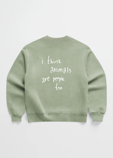ANIMALS ARE PEOPLE TOO CREWNECK