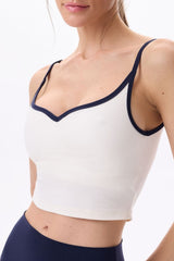 GRACE LONG BRA - VANILLA