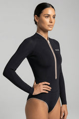 Horizonia Yulex® Springsuit Wetsuit ― Black
