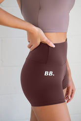 Airlift 3" Bike Shorts in Aubergine