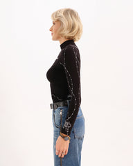 Soulstitch High Neck in Black