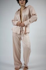 Silk Dreamscape Pants Transcendent Pink