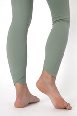 YOGAFLOW WRAP WAIST LEGGINGS DUO SOFT SAGE