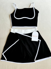 Plush Holiday Set Skort and Sports Bra