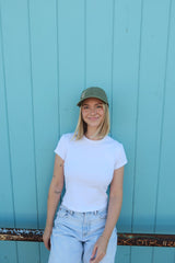 Embroidered Art on Cotton Dad Hat