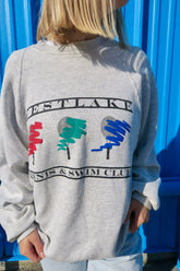 Vintage Westlake Tennis & Swim Crewneck Sweatshirt- Size XL