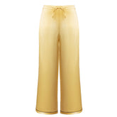 The Lady Silk Pants Panna Cotta