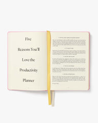 Productivity Planner - Pink
