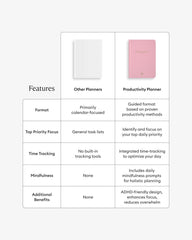 Productivity Planner - Pink