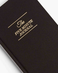 The Five Minute Journal - Bold Black