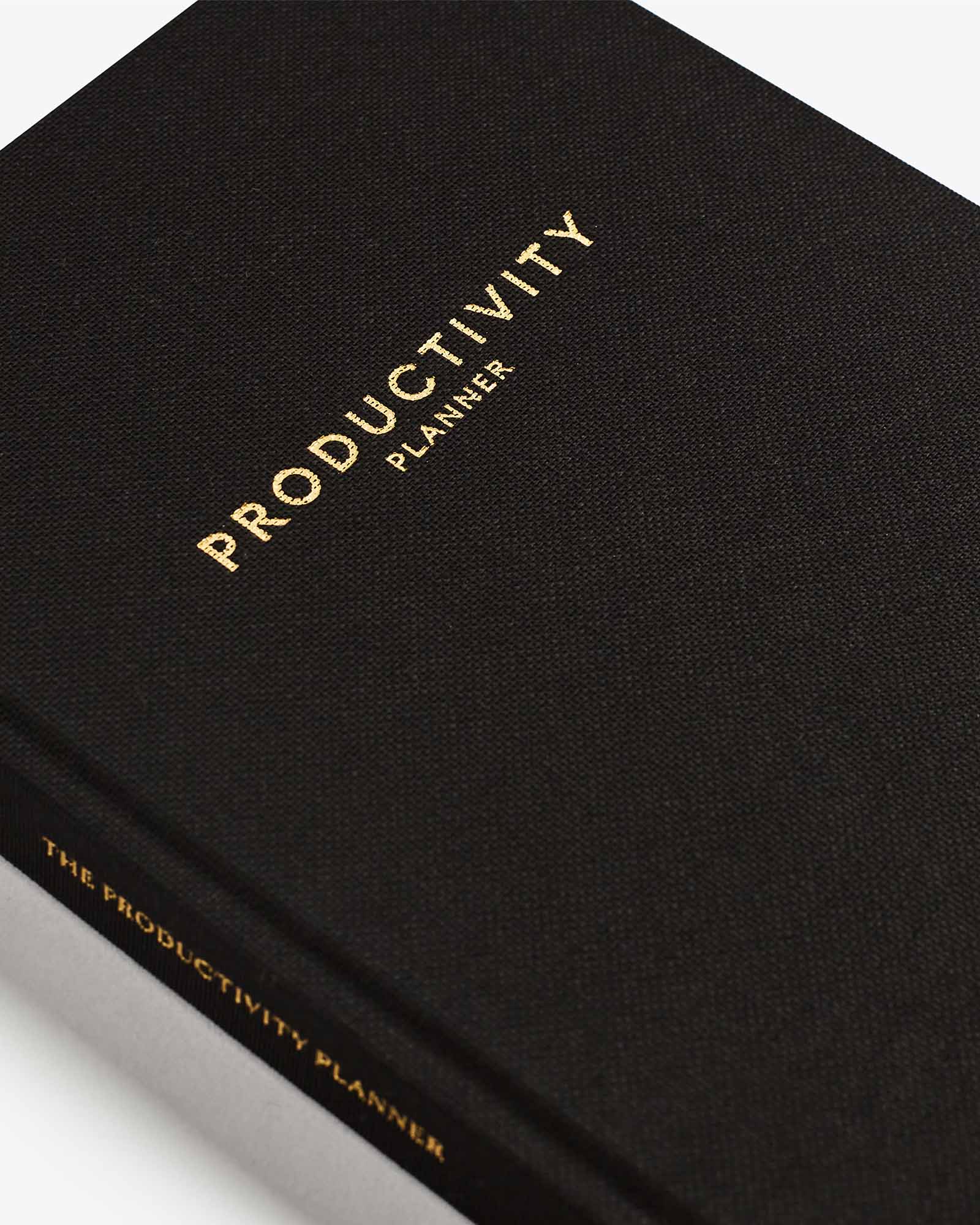 Productivity Planner One Year Bundle - Black