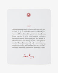 Mindful Affirmations by Case Kenny + Free Five Minute Journal