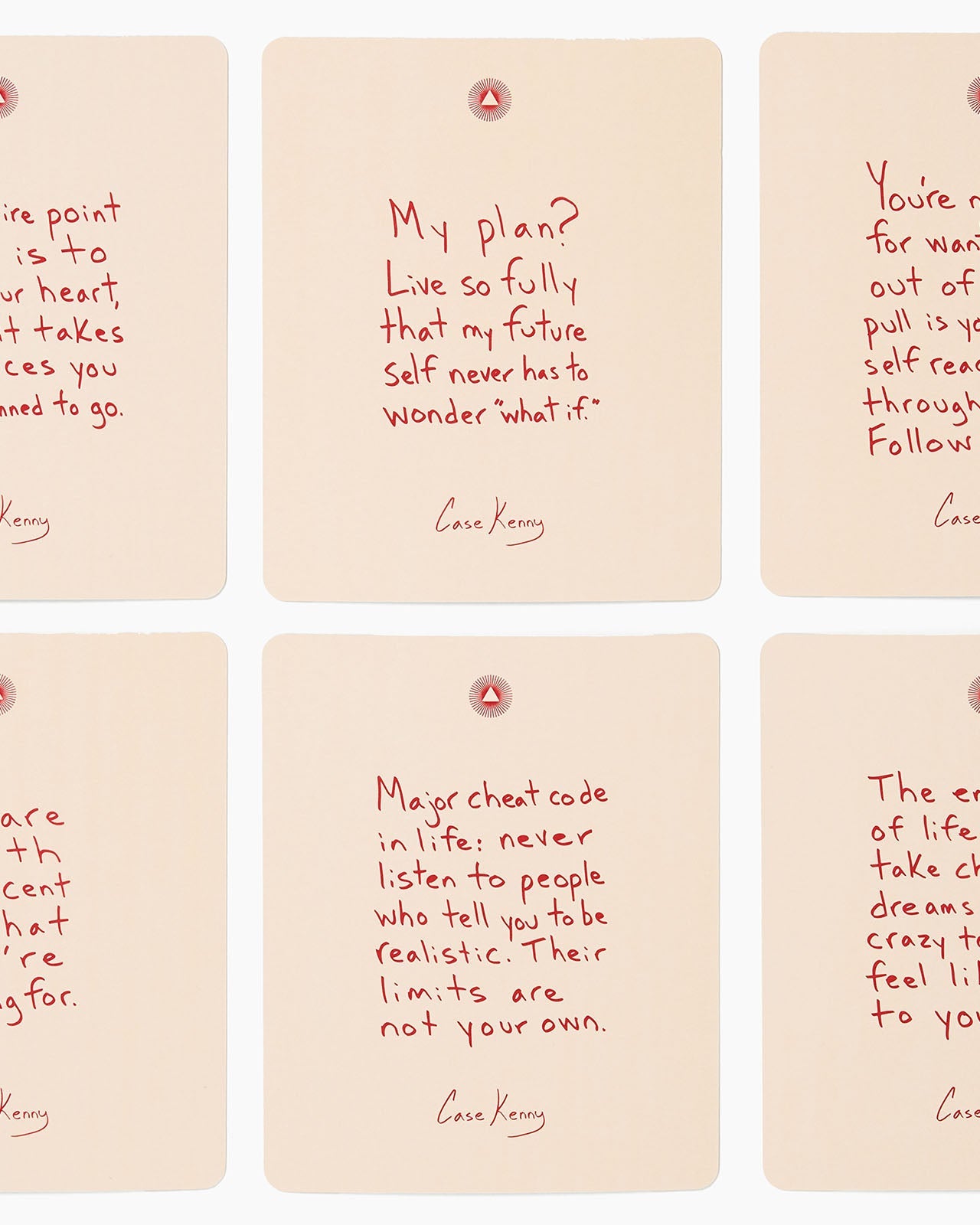 Mindful Affirmations by Case Kenny + Free Five Minute Journal