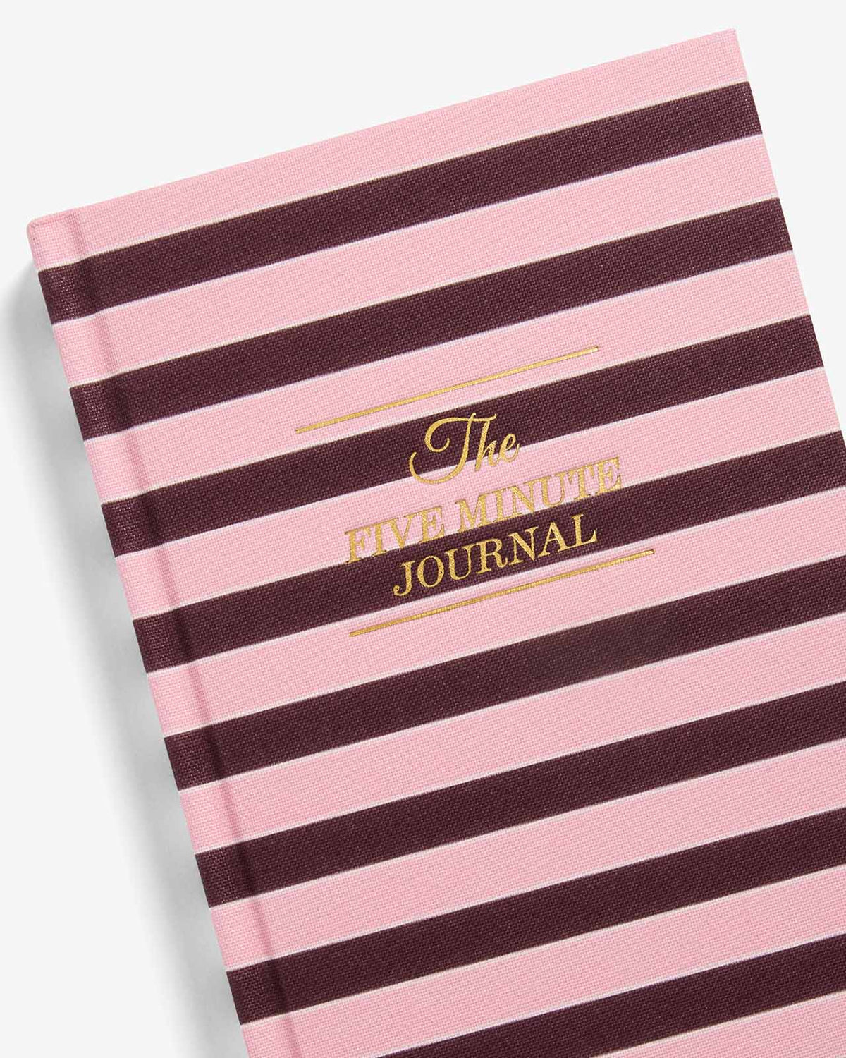 The Five Minute Journal - Pink Stripe