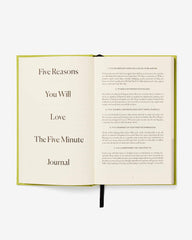 The Five Minute Journal - Apple Green
