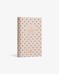 The Five Minute Journal - Beige Polka Dot