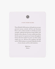 Mindful Affirmations by Valeria Lipovetsky