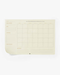 Productivity Monthly Desk Pad