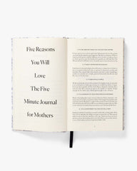 The Five Minute Journal for Mothers