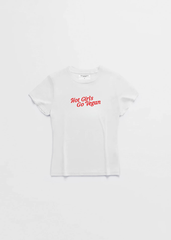 HOT GIRLS GO VEGAN BABY TEE