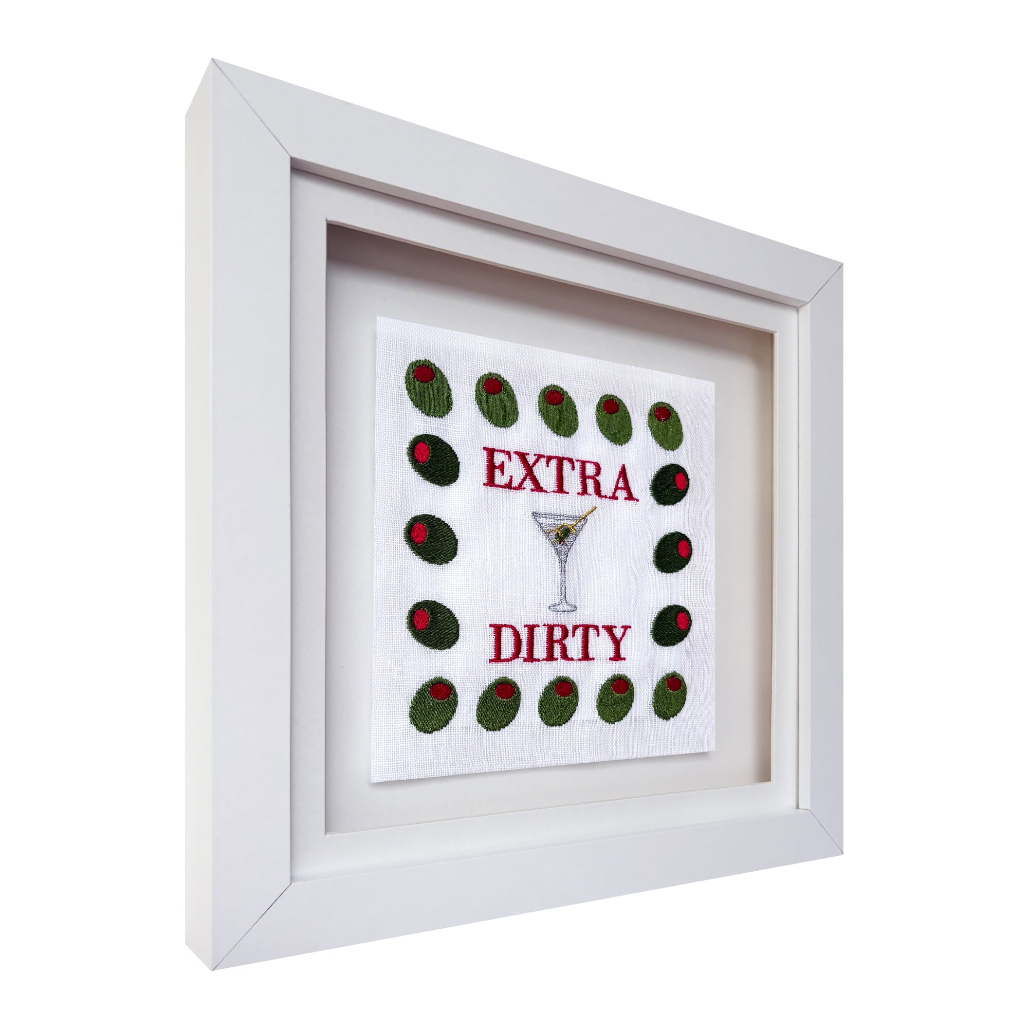 Extra Dirty Embroidered Artwork