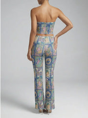 Eden Cut-Out Flared Jumpsuit