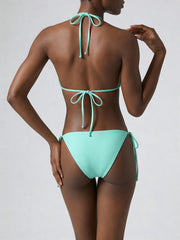 Zaria Bikini Top Aqua